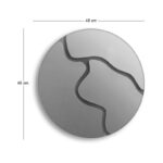 Διακοσμητικό τοίχου Ayna Μegapap με plexiglass Ø48x48εκ. - Image 3