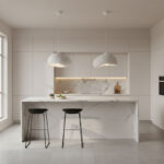 Φωτιστικό οροφής Loval Megapap E27 fiberglass μονόφωτο χρώμα λευκό 32x27x120εκ. - Image 3