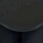 Τραπεζάκι σαλονιού Becaj Megapap χρώμα black wood 120x60x41,4εκ. - Image 3