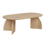 Τραπεζάκι σαλονιού Melina Megapap χρώμα sapphire oak 120x60x40εκ. - Image 7