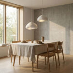 Φωτιστικό οροφής Loval Megapap E27 fiberglass δίφωτο χρώμα λευκό Ø70x115εκ. - Image 3