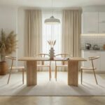 Τραπέζι Linza Megapap χρώμα honey oak 180x90x75εκ. - Image 2