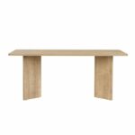 Τραπέζι Linza Megapap χρώμα honey oak 180x90x75εκ. - Image 5