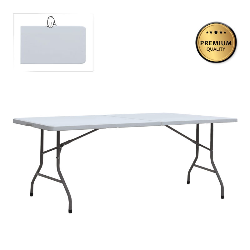Τραπέζι catering - συνεδρίου Capri Megapap πτυσσόμενο - βαλίτσα χρώμα λευκό του πάγου 240x76x74εκ. Τραπέζι catering - συνεδρίου Capri Megapap πτυσσόμενο - βαλίτσα χρώμα λευκό του πάγου 240x76x74εκ.