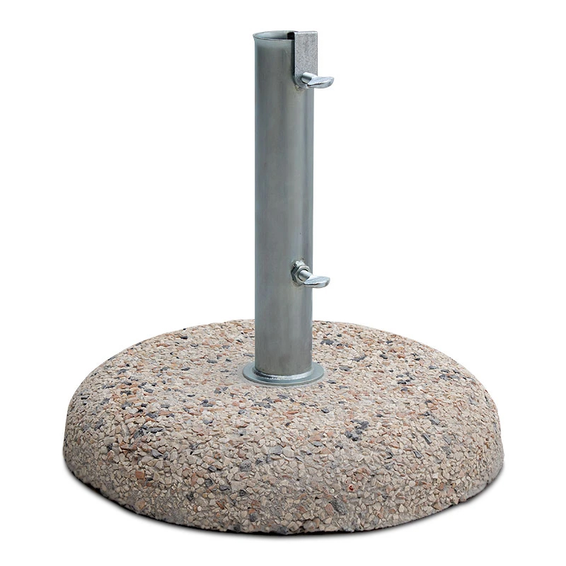 Βάση ομπρέλας τσιμεντένια ψηφιδωτή 15kg. με σωλήνα Φ52mm. Βάση ομπρέλας τσιμεντένια ψηφιδωτή 15kg. με σωλήνα Φ52mm.