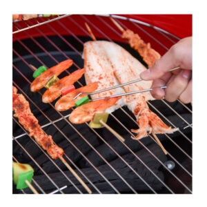 Τροχήλατη Ψησταριά - Μπάρμπεκιου με Κάρβουνο 51 x 70 x 75.5 cm Outsunny 01-0562 - Image 5