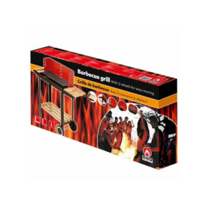 Τροχήλατη Ψησταριά - Μπάρμπεκιου με Κάρβουνο 83 x 28 x 83 cm Bakaji 01010120 - Image 2