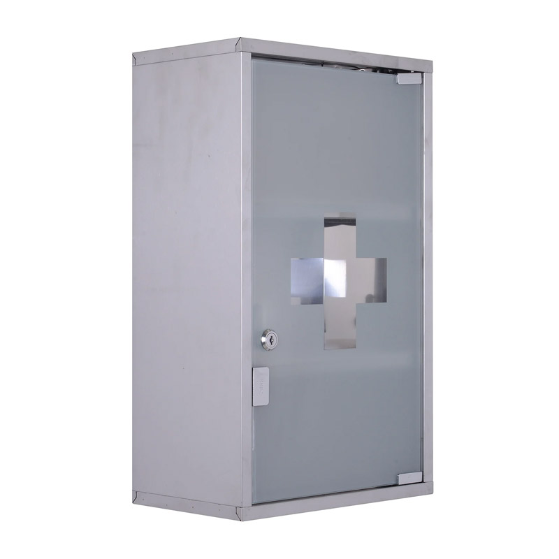 Μεταλλικό Ντουλάπι Φαρμακείου από Ανοξείδωτο Ατσάλι 30 x 18 x 50 cm HOMCOM 02-0329 Μεταλλικό Ντουλάπι Φαρμακείου από Ανοξείδωτο Ατσάλι 30 x 18 x 50 cm HOMCOM 02-0329