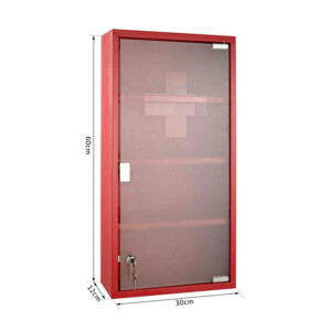 Μεταλλικό Ντουλάπι Φαρμακείου 60 x 30 x 12 cm HOMCOM 02-0547 - Image 5