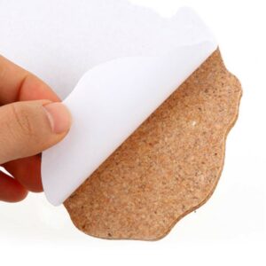 BAKAJI  Αυτοκόλλητος Πίνακας Ανακοινώσεων από Φελλό σε Σχήμα Παγκόσμιος Χάρτης με Πινέζες Puzzle World Map 102 x 50 cm 02012492 - Image 5