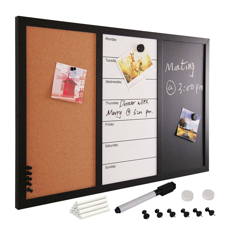 Πίνακας Ανακοινώσεων Μαγνητικός - Μαυροπίνακας και Φελλού 3 σε 1 60 x 40 cm Bakaji 02012500 Πίνακας Ανακοινώσεων Μαγνητικός - Μαυροπίνακας και Φελλού 3 σε 1 60 x 40 cm Bakaji 02012500