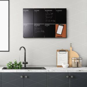 BAKAJI  Μαυροπίνακας Ανακοινώσεων και Πίνακας Φελλού 2 σε 1 60 x 40 cm 02012501 - Image 2