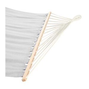 Διπλή Αιώρα 345 x 150 cm Χρώματος Γκρι Bakaji 02814200 - Image 2