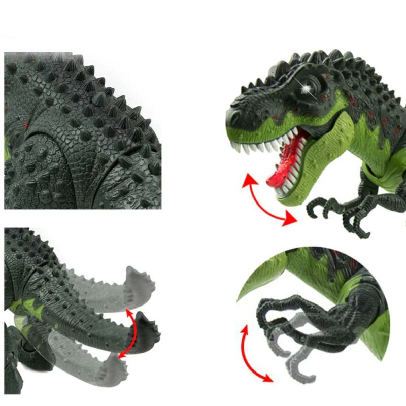 BAKAJI  Παιδικό Παιχνίδι Δεινόσαυρος T Rex Περπατητός με Φώτα, Ήχους και Κινήσεις Σώματος  02814247 - Image 3