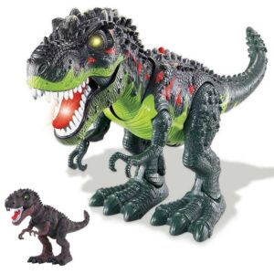 BAKAJI  Παιδικό Παιχνίδι Δεινόσαυρος T Rex Περπατητός με Φώτα