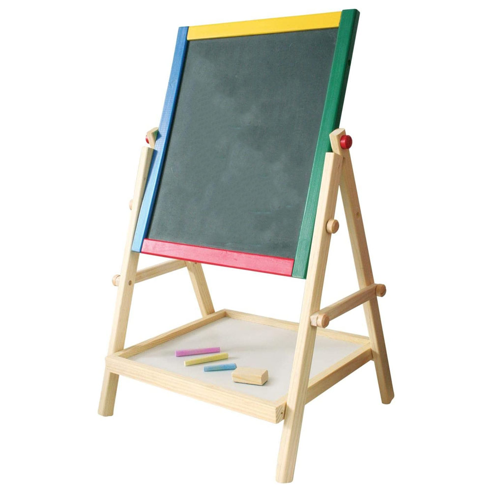 BAKAJI Παιδικός Μαυροπίνακας Διπλής Όψης με Κιμωλίες και Γόμα 38 x 31 x 65 cm 02814562 BAKAJI Παιδικός Μαυροπίνακας Διπλής Όψης με Κιμωλίες και Γόμα 38 x 31 x 65 cm 02814562