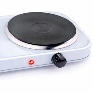 BAKAJI  Φορητή Ηλεκτρική Διπλή Εστία Μαγειρέματος 2500 Watt Δύο Καυστήρες Πλάκες  02814566 - Image 4