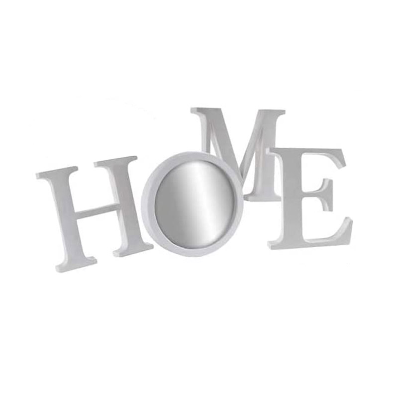 Πλαστικό Διακοσμητικό Τοίχου με Καθρέπτη HOME 85 x 24 x 4.5 cm Bakaji 02814670 Πλαστικό Διακοσμητικό Τοίχου με Καθρέπτη HOME 85 x 24 x 4.5 cm Bakaji 02814670