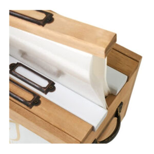 Ξύλινο Κουτί Organizer Φωτογραφιών από Μπαμπού Tree of Life 21 x 14.5 x 13.5 cm Bakaji 02814688 - Image 4