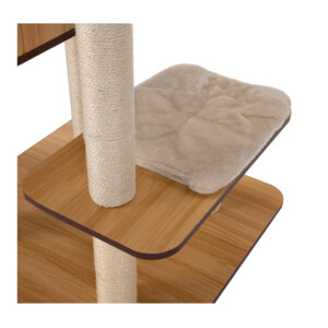 Ξύλινο Δέντρο Γάτας - Ονυχοδρόμιο 60 x 60 x 118 cm Bakaji 02814739 - Image 3