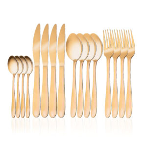 Σετ Μαχαιροπίρουνα από Ανοξείδωτο Ατσάλι 16 τμχ Bakaji 02815007 - Image 3