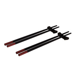 Σετ Σερβιρίσματος Sushi με 2 Ζευγάρια Chopsticks 2 Στηρίγματα και 1 Δίσκο 4 τμχ Bakaji 02815204 - Image 2