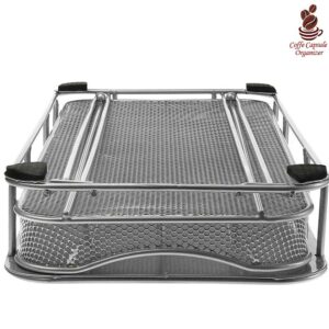 BAKAJI  Συρτάρι - Διοργανωτής για 40 Κάψουλες και Σταντ Καφετιέρας 36 x 28 x 7.5 cm 02816108 - Image 5