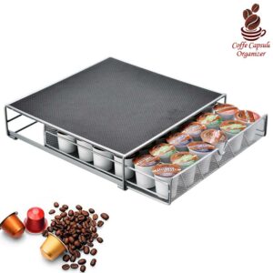BAKAJI  Συρτάρι - Διοργανωτής για 36 Κάψουλες και Σταντ Καφετιέρας 33 x 32 x 7.5 cm 02816109 - Image 2