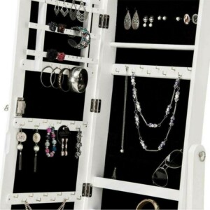 BAKAJI Ντουλάπι Κοσμημάτων με Καθρέφτη Ginevra σε Λευκό Χρώμα 02822465 - Image 4