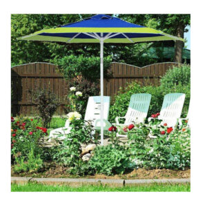 Σπαστή Ομπρέλα Θαλάσσης Διαμέτρου 210 cm Χρώματος Μπλε / Πράσινο Bakaji 02822885 - Image 4