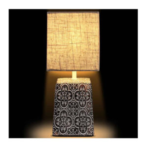 Κεραμικό Επιτραπέζιο Φωτιστικό E27 40 W Bakaji 02826296 - Image 3