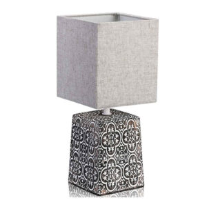 Κεραμικό Επιτραπέζιο Φωτιστικό E27 40 W Bakaji 02826296 - Image 5