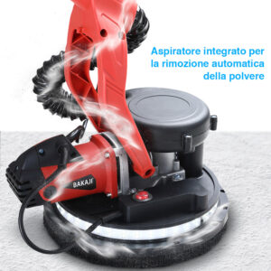 BAKAJI  Τηλεσκοπικό Τριβείο Τοίχου 225 mm 750 W 02833072 - Image 4