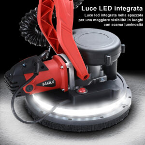 BAKAJI  Τηλεσκοπικό Τριβείο Τοίχου 225 mm 750 W 02833072 - Image 5