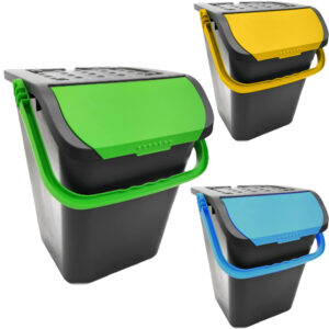 ECOPLAST  Σετ 3 Κάδοι Ανακύκλωσης Απορριμμάτων 35 Λίτρων 02834223 - Image 2