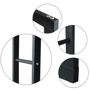 BAKAJI  Μεταλλική Υποστήριξη Ξυλοθήκης Εσωτερικού Χώρου Τζακιού Σόμπας 150x40x25cm  02835837 - Image 5