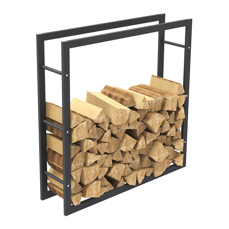 Μεταλλική Ξυλιέρα Τζακιού 100 x 25 x 100 cm Bakaji 02835838 Μεταλλική Ξυλιέρα Τζακιού 100 x 25 x 100 cm Bakaji 02835838