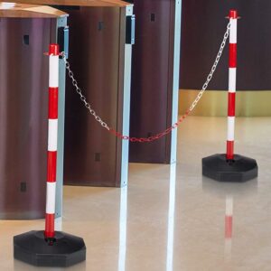 BAKAJI  Κολωνάκι Σήμανσης 28 x 82 cm με Αλυσίδα 02836048 - Image 2