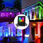 BAKAJI Φωτιστικό Faro LED RGB 30W Εξωτερικού Χώρου Slim IP65 με Τηλεχειριστήριο 02837943 - Image 3