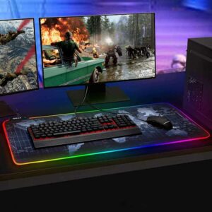 BAKAJI  Gaming MousePad με 14 LED RGB Εφέ Φωτισμού 90 x 40 cm 02838281 - Image 2