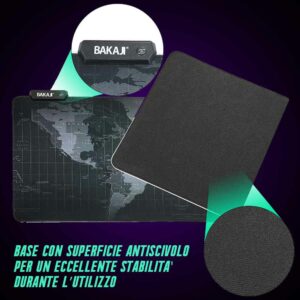 BAKAJI  Gaming MousePad με 14 LED RGB Εφέ Φωτισμού 90 x 40 cm 02838281 - Image 5