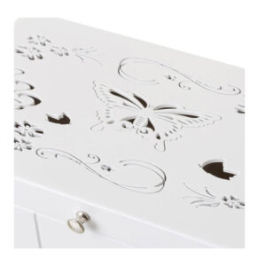 Ξύλινη Κοσμηματοθήκη - Μπιζουτιέρα 26 x 16 x 16.5 cm Bakaji 02838593 - Image 2