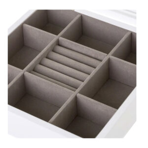 Ξύλινη Κοσμηματοθήκη - Μπιζουτιέρα 23 x 23 x 7 cm Bakaji 02838603 - Image 2