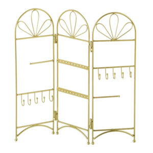 Πτυσσόμενο Μεταλλικό Σταντ Κοσμημάτων 36 x 2.50 x 36 cm Bakaji 02838606 - Image 3