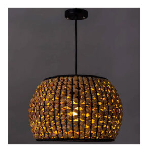 Κρεμαστό Μεταλλικό Μονόφωτο Φωτιστικό Οροφής E27 60 W Bakaji 02838688 - Image 3