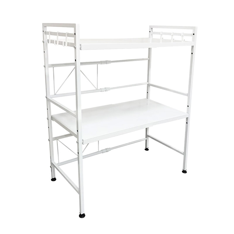 Επεκτεινόμενη Μεταλλική Ραφιέρα Πάγκου για Φούρνο Μικροκυμάτων με 2 Ράφια και Αξεσουάρ 40-60 x 32 x 80 cm Χρώματος Λευκό Shally Dogan 02839588 Επεκτεινόμενη Μεταλλική Ραφιέρα Πάγκου για Φούρνο Μικροκυμάτων με 2 Ράφια και Αξεσουάρ 40-60 x 32 x 80 cm Χρώματος Λευκό Shally Dogan 02839588