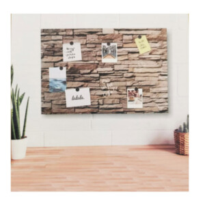 Μαγνητικός Πίνακας Ανακοινώσεων Bricks 60 x 40 x 2 cm Bakaji 02839867 - Image 4