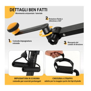 Στατική Πεταλιέρα 3 σε 1 76 x 70 x 105.5 cm Bakaji 02840155 - Image 4