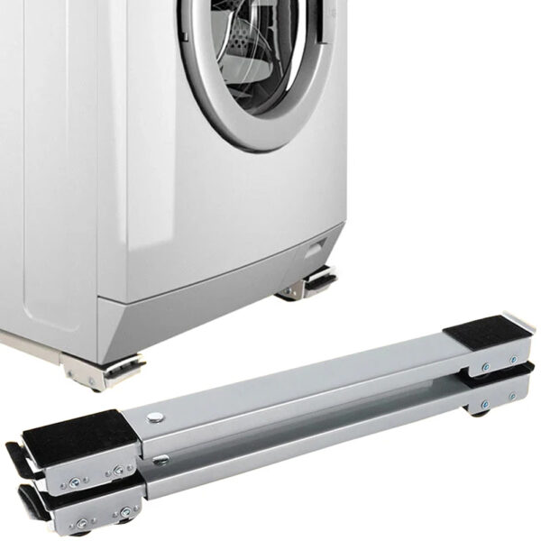 STAKMANN  Βάση Πλυντηρίου με Ρόδες Σετ 2 ράβδων Μετακίνηση Επίπλων Ψυγείο Στεγνωτήριο  02840309