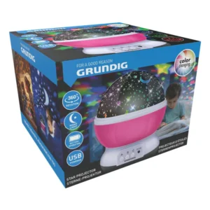 Φωτιστικό Ατμόσφαιρας Ουρανού για Παιδικό Δωμάτιο- Ροζ 02840523 Grundig - Image 4